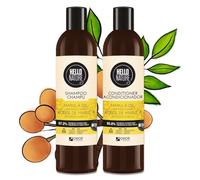 P-Beauty Marula - Set de champú y acondicionador para el cuidado del cabello, orgánico, vegano, sin siliconas, champú para el cabello para brillo y suavidad, mascarilla para cabello seco y dañado