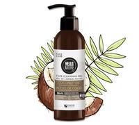 P-Beauty Naturkosmetik Cleansing Gel Cleansing Gel 180 ml - Gel de lavado facial - Limpieza facial suave con aceite de coco orgánico y vegano - Hidratante y elimina el maquillaje, el sebo y las