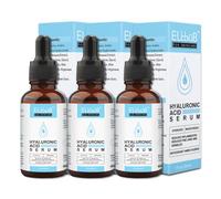 P-Beauty Sérum de hialurón para la cara, 30 ml, serum facial con ácido hialurónico, antienvejecimiento, suero de ácido hialurónico, cuidado facial, cuidado de la piel con aloe vera, orgánico y vegano,
