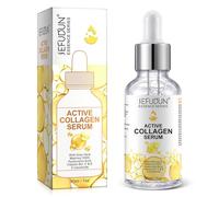P-Beauty Sérum facial con colágeno y ácido hialurónico, suero de colágeno para una piel más firme con vitamina C, E, B3, 3 ceramidas y principios activos vegetales, antienvejecimiento, antiarrugas