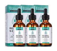 P-Beauty Sérum facial de retinol con vitamina E y ácido hialurónico, antienvejecimiento, antiarrugas, cuidado facial, cuidado de la piel, para una piel radiante y uniforme, suero facial orgánico y