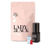 P-Beauty Sky Lady Black - Adhesivo para extensiones de pestañas, 10 ml, fijación ultrafuerte, tiempo de secado de 2 segundos, hipoalergénico, duración de 6 a 7 semanas