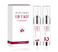 P-Beauty Step 1 y 2 Recarga para lifting de pestañas y lifting de cejas con extracto vegetal - Lash Lift, Onda de pestañas, lifting de cejas - Lociones de laminación de pestañas y cejas - Aplicación