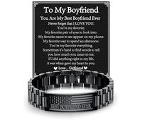 P.BLAKE - Pulsera ajustable de acero inoxidable con la bandera de Estados Unidos, para hombre, con texto en inglés «To My Dad Uncle Grandpa Grandpa Husband Brother», Talla única, No es una piedra