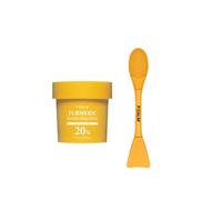 P.CALM - Turmeric Bubble Deep Mask - 90g (1ea) + Yellow Dual Pore Cleansing Brush (1ea) Set