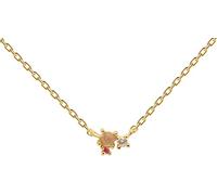 P D PAOLA Collar Rosé Blush Plata 925MM Dorada