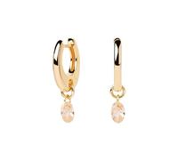 P D PAOLA PdPaola 32026533 - Pendientes de aro para mujer, plata 925, circonitas, talla única, color oro rosa