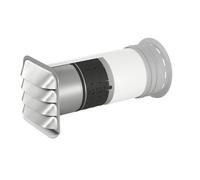 P-E-Jal Col 150 Caja De Pared Incl. THERMOBOX, Blanca, Acero Inoxidable