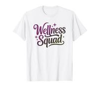 P.E Team WELLNESS SQUAD Gym Diva Entrenamiento Personal Trainer Camiseta