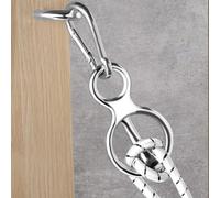 P-Ferde-Brindering, Accesorios y Accesorios para Caballos de Acero Inoxidable, Accesorios Seguros para Caballos, Dispositivo de Entrenamiento P-Ferde con Tornillo para el, Cierre rápido, de