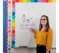 P gina magn tica de borrado en seco gigante Really Good Stuff para dibujar y escribir - 1 hoja de 43 x 56 cm | Imprescindibles para el aula, idea