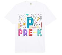 P Is For Pre-K Teachers Students Kids Pencil Back to School Comfort Colors Adult Heavyweight T-Shirt
