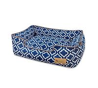 P.L.A.Y - Pet Lifestyle & You PY3012DSF Moroccan - Cama de salón (tamaño pequeño), Color Azul Marino