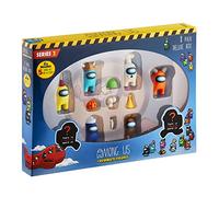 P.M.I. Among Us Crewmate Figures 8 Pack Deluxe Box 4cm (S2) (AU2270)