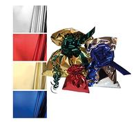 p.n.p. Plast - Pack de 25 piezas de bolsas neutro, 40 x 60 cm, plata, 041032.09