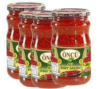 P-ONC TOMATES AFICADOS CALIENTESPaprikapuree, puré de tomate, pasta de tomate ACILI Domates Salçası, 360 gramos, 4 Ud