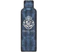 p:os Botella térmica Harry Potter, acero inoxidable, 515 ml, doble pared | Botella isotérmica de acero inoxidable de doble pared, 515 ml, hermética, válida para bebidas frías y calientes