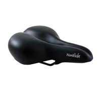 P & P pro cycling Sillín cómodo Unisex para Adultos, Color Negro, 260 x 210 mm