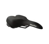 P & P pro cycling Unisex - Adulto München 089 Sillín cómodo Negro, 265 x 195 mm