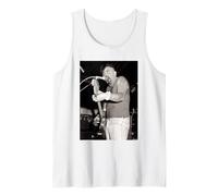 P Paul Fenech Meteors Psychobilly Guitarra en Vivo Martin O'Neill Camiseta sin Mangas