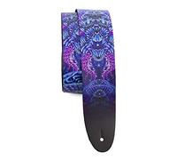 P Perri's Leathers Ltd. Perris 11048 David Bollt-Correa para Guitarra (Piel, 6,35 cm), Morado, 56" Unisex Adulto