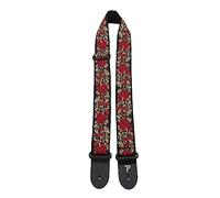P Perri's Leathers Ltd. RED METALLIC ROSE, Red Metallic Rose, 62"