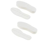 P Prettyia 10 Pares de Plantillas de Zapatos Plantillas de Tela de Algodón Natural Absorción de Sudor Transpirable Zapato Desechable Desechable - 23 Cm / 9.1 Pul