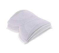 P Prettyia 10 Pares Hombrera de Algodón Almohadillas para Hombros Ropa Accesorios de Costura para Sastres Profesionales, Modistas