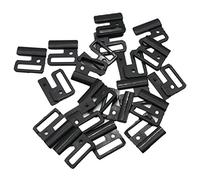 P Prettyia 10 Sets Hebilla a Presión Ajustador de Sujetador Cierre de Gancho Broche para Bikini