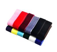 P Prettyia 12x Cinta de Terciopelo Elástico de 1 Yarda Cinta para Navidad Decoracion de Embalaje - Multicolor-25mm