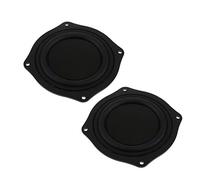 P Prettyia 2X Membrana Vibratoria de Altavoz de Bajo Radiador Pasivo Altavoz Woofer Instalación Eléctrica