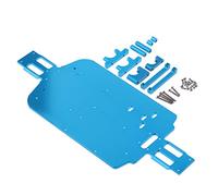 P Prettyia Piezas de Actualización de Kit de Chasis Metálico para Modelos de 1/18 RC Car Wltoys 959-B A969-B A979-B K929-B