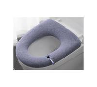 (P?rpura) Funda protectora para asiento de inodoro multicolor c?lida Fundas para asiento de inodoro suaves y gruesas Lavable Se adapta a todos los asi
