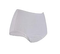 P & S Healthcare 3 x -Large color blanco, para personas con sobrepeso algodón cómodo incontinencia breve