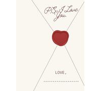 P.S.I LOVE YOU: Love Memory Book- A Beautiful Journal for Couples to Preserve Memories, Milestones and love Letters