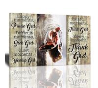 P ster de Jes s, lienzo religioso cristiano, arte de pared, cada momento, gracias a Dios, pintura, im genes de Cristo, impresiones, obra de arte