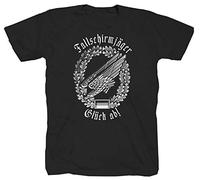 P-T-D Camiseta del ejército alemán Marines Corps Marine de paracaidistas Soldado legión Unidad de élite tropa Uniforme Camisa S