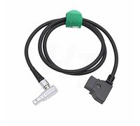 P-tap D-tap - Cable de alimentación de 2 pines en ángulo recto para Teradek Bond Bolt Cube Series (45 cm)