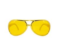 P 'tit payaso 10850 gafas plástico - Elvis - oro