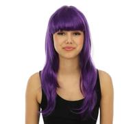 P 'tit payaso 68060 peluca Lola - larga duro con flequillo