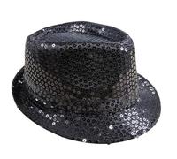 P 'tit payaso sombrero tejido lentejuelas adulto - Borsalino