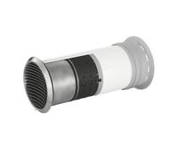 P-Turbo 150 Caja De Pared Incl. THERMOBOX, Blanca, Acero Inoxidable