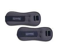 P.volve - Pesas de tobillo de 1.5 libras para entrenamientos en casa, color gris con verde azulado, entrenamiento de fuerza para esculpir y tonificar tu cuerpo, piernas y núcleo, equipo de fitness en