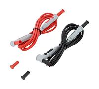 Chauvin Arnoux P01295451Z - Cables de prueba con conector recto/acodado de 4 mm, PVC de 1,5 m