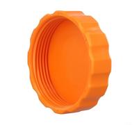 P03830 - Tapa de desagüe para bomba de arena, 65 x 18 mm, plástico, para filtros de arena, diseño fácil de instalar, color naranja