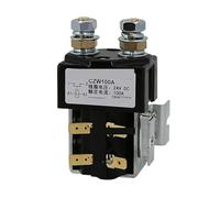 P0Z9J7F 100A DC Contactor CZW100A ZJW100A SW80 Relé de Potencia 12V 24V 36V 48V 60V 72V(Coil Voltage 24VDC)