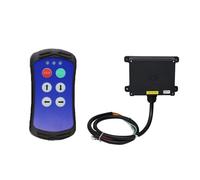 P0Z9J7F Control Remoto inalámbrico for grúa Industrial A400 de 4 Botones, Controlador hidráulico for camión, Control Remoto por Radio for Plataforma elevadora(I.v.o.r.y,UHF433MHZ_DC 12-24V)