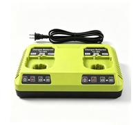 P117 - Repuesto para cargador Ryobi de 18 V, cargador dual de química de 12 a 18 V compatible con batería Ryobi P100 P101 P102 P103 P105 P107 P108 P200
