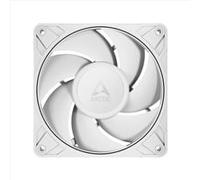 ARCTIC P12 Pro PST - Potente Ventilador de Caja PC Premium, Case Fan PWM de 120 mm con Divisor de Cable en Y, 600-3000 rpm, 0 rpm <5% PWM, Rodamiento fluidodinámico, 4 Pines - Blanco