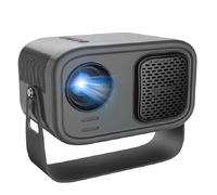P28A - Proyector de video Android L018 1920 x 1080P Dual WIFI6 20000 lúmenes, portátil para cine en casa al aire libre, soporte 4K con enfoque automático, corrección automática de obstáculos